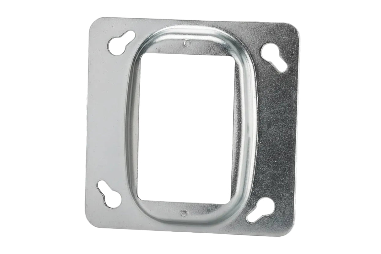 52-C-13 - 4" Square One Device Raised Cover, 1/2" Deep