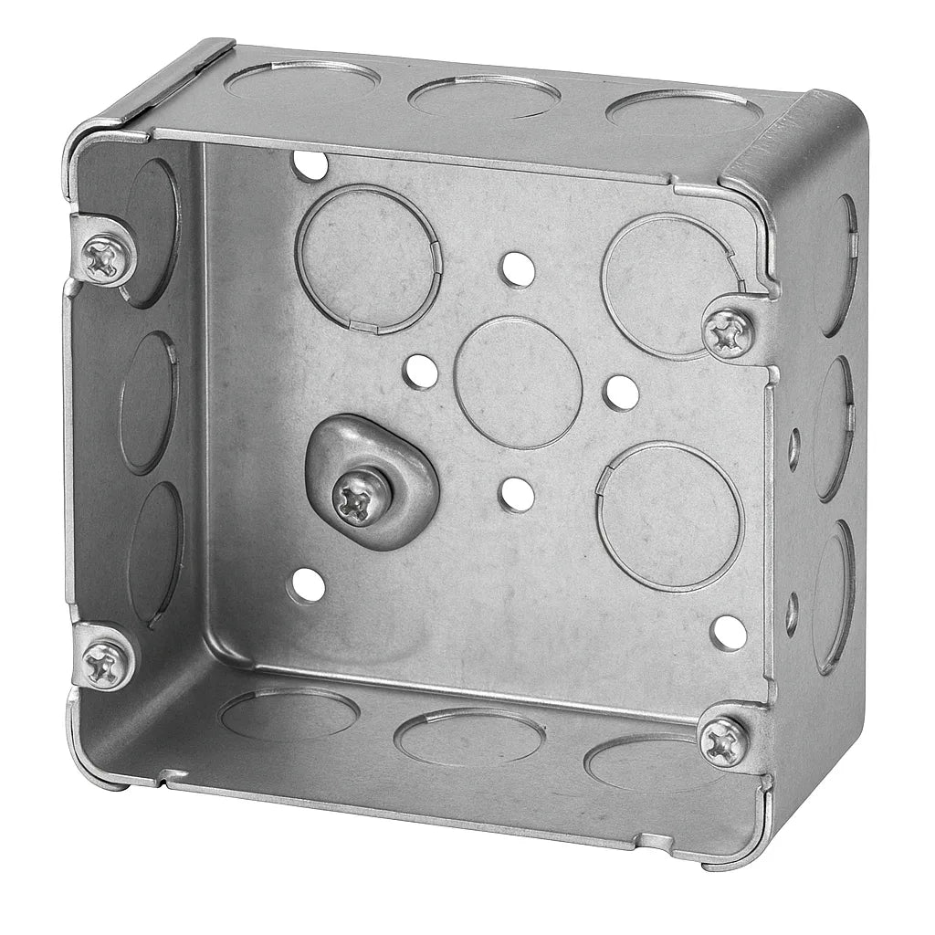 72171-K - 4-11/16" Square Deep Box with Knockouts