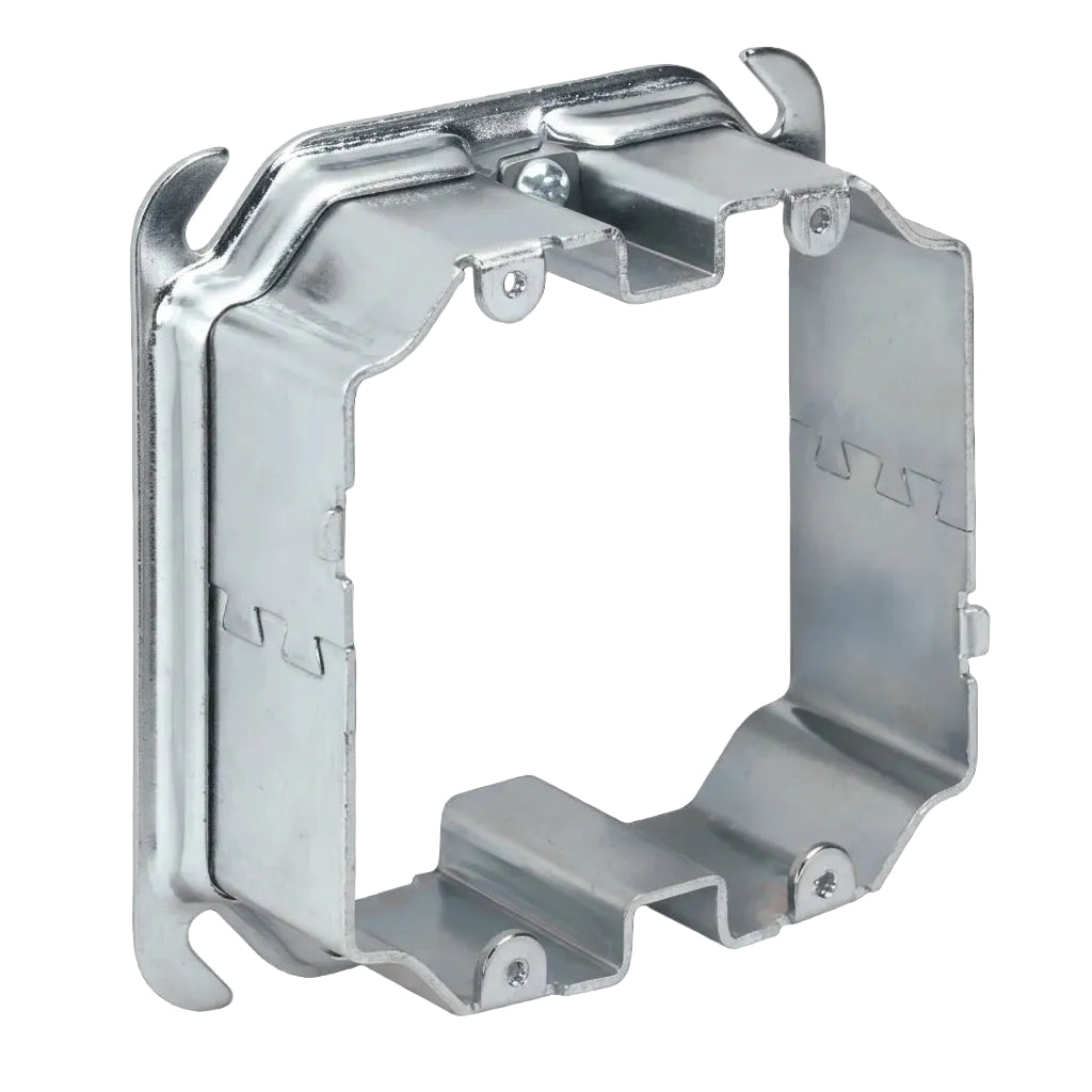 52ADJ2 - 4" Two Gang Adjustable Mud Ring