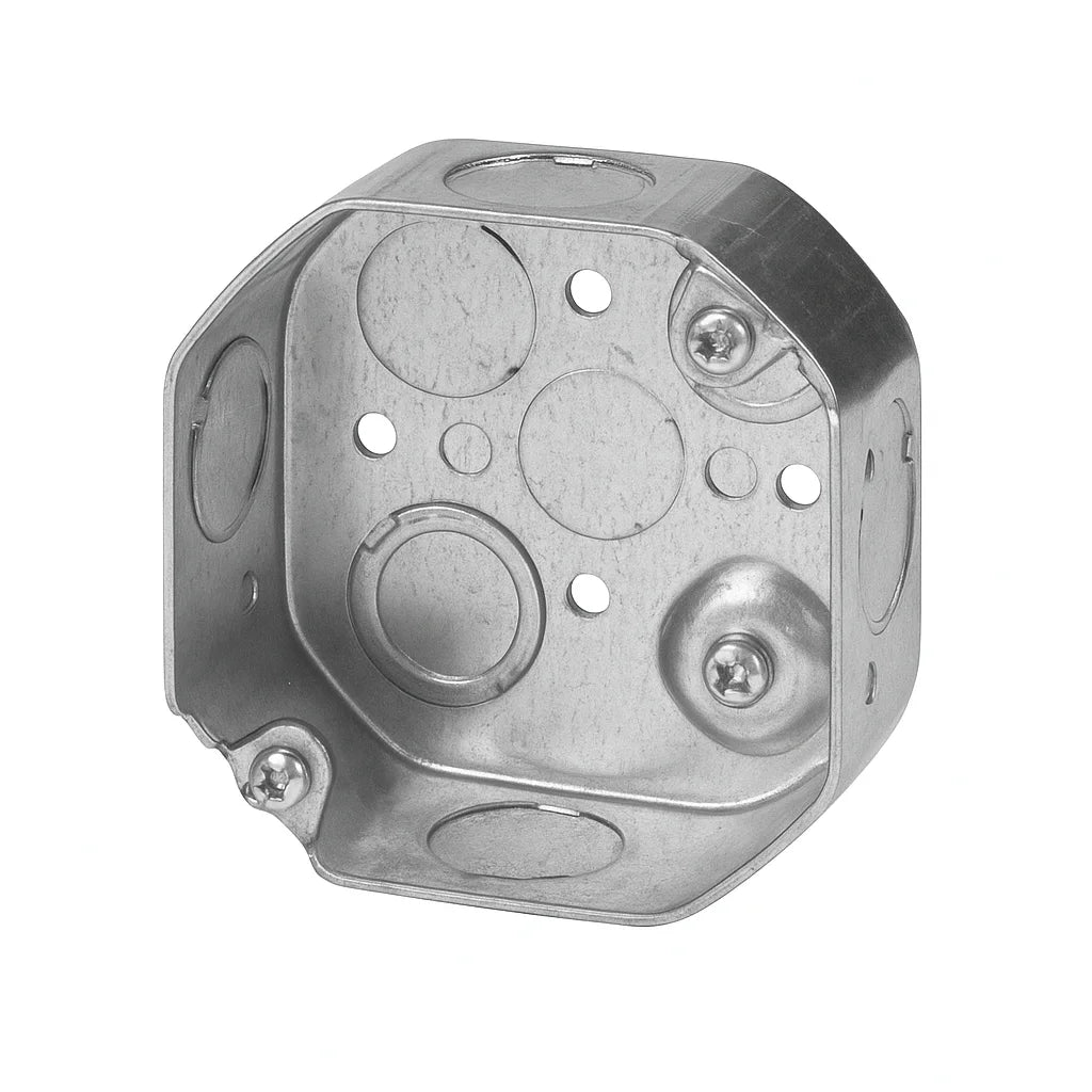 54151-K - 4" Octagonal Box with Knockouts