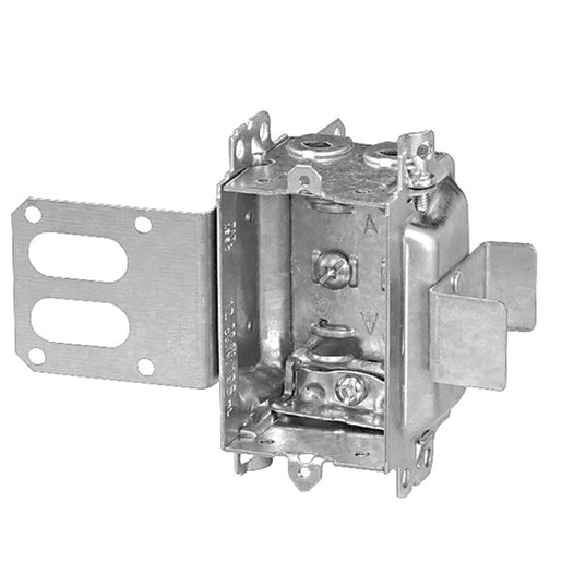 3102-LSSAX - 2" Deep Steel Stud Device Box with Cable Clamps